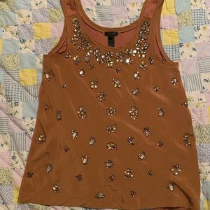 J Crew Collection beaded tank